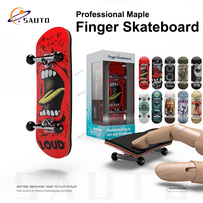 Finger Skateboard, Kids Toy Finger Skateboard, Finger Skateboard for Adults Teens Boys and Girls
