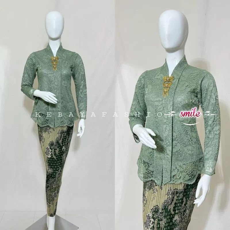 Women's Party KEBAYA Suits Brocade Floral Print+Long Skirt SIZE M-XXL