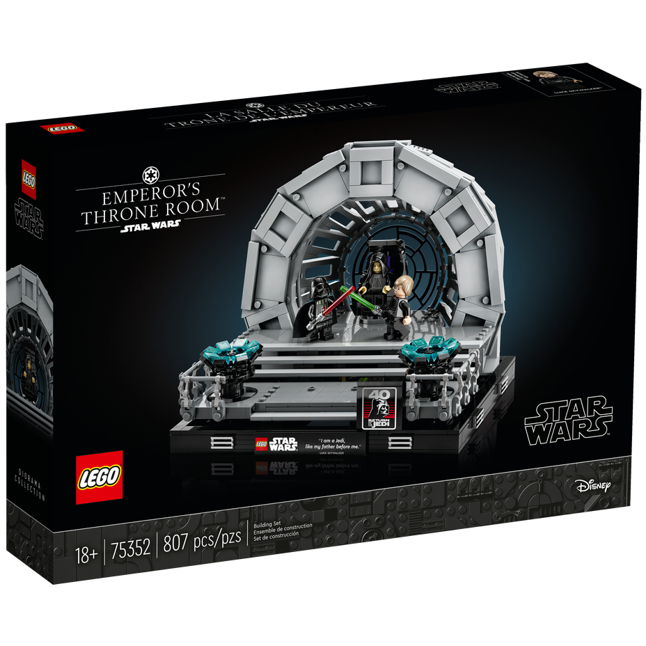 LEGO Star Wars 75352 Emperor's Throne Room Diorama
